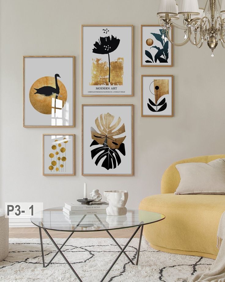 6 Tableaux decoratifs Modernes design Boho moderne chambre tetes de lit et salon – tableau décoratif maroc