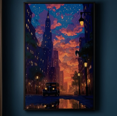 Until It Works tableaux decoratifs maroc dariart